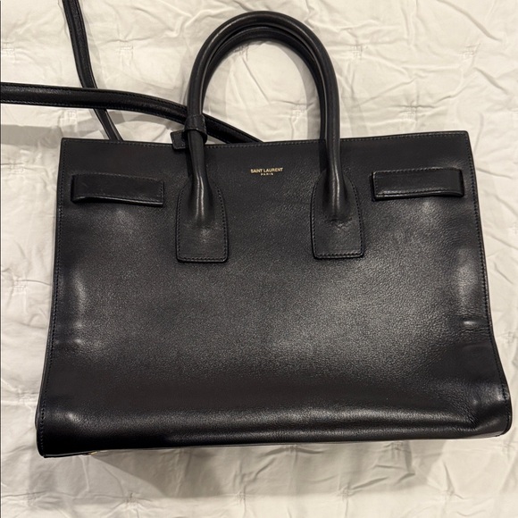 Saint Laurent Handbags - Saint Laurent Black Satchel Bag